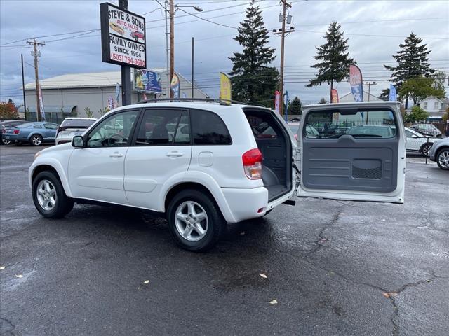 used 2002 Toyota RAV4 car, priced at $6,750