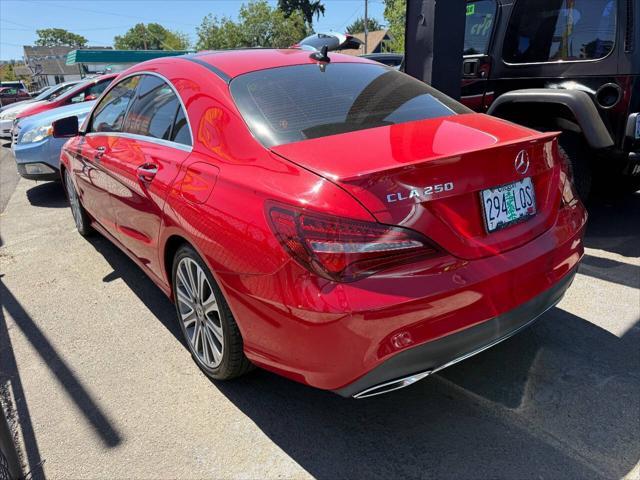 used 2018 Mercedes-Benz CLA 250 car, priced at $13,995