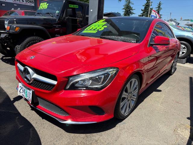 used 2018 Mercedes-Benz CLA 250 car, priced at $13,995