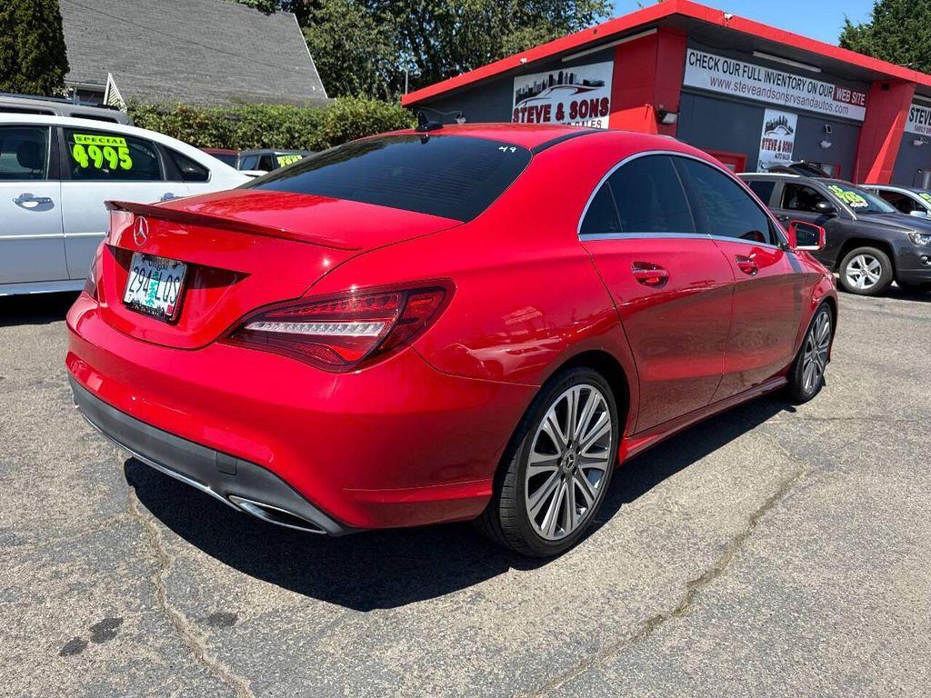 used 2018 Mercedes-Benz CLA 250 car, priced at $11,995
