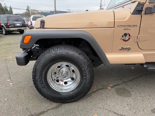 used 1999 Jeep Wrangler car, priced at $11,950