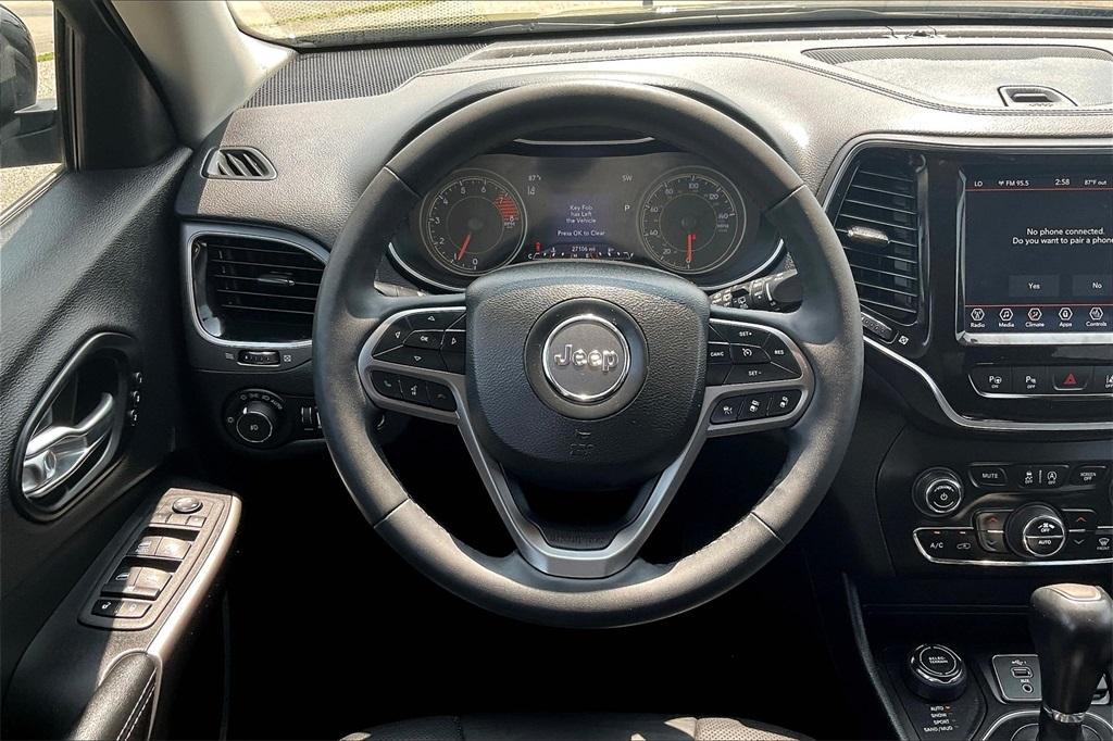 used 2021 Jeep Cherokee car, priced at $24,511