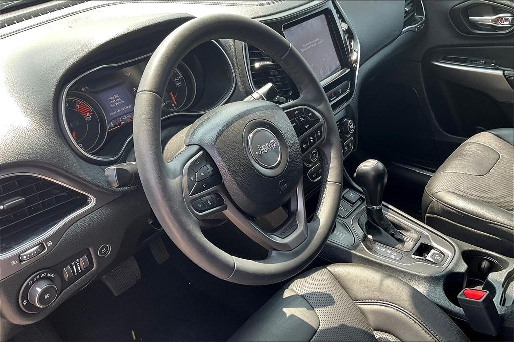used 2021 Jeep Cherokee car, priced at $24,511