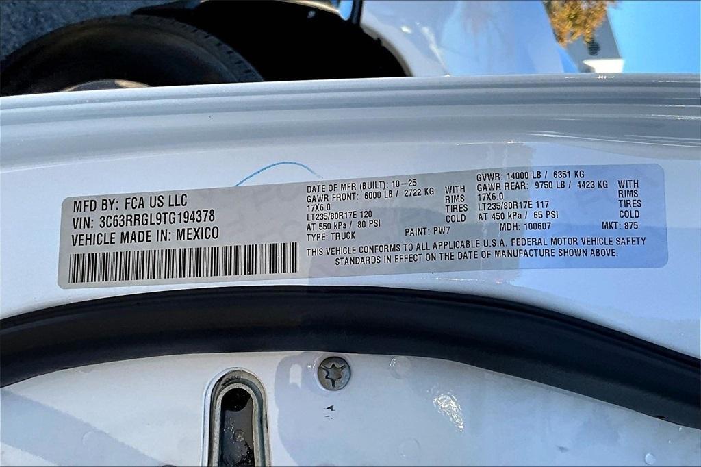 new 2026 Ram 3500 car, priced at $68,242