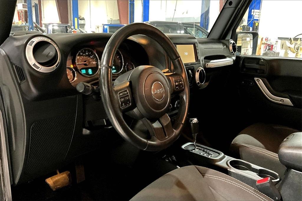 used 2016 Jeep Wrangler Unlimited car, priced at $21,211