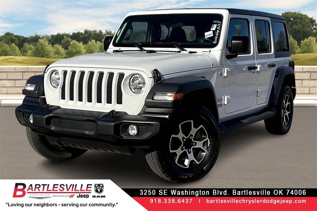 used 2019 Jeep Wrangler Unlimited car, priced at $20,715