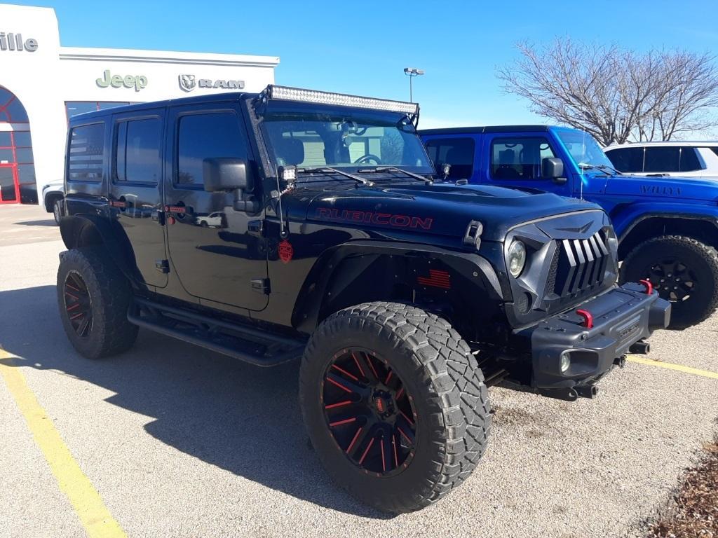 used 2014 Jeep Wrangler Unlimited car, priced at $20,411