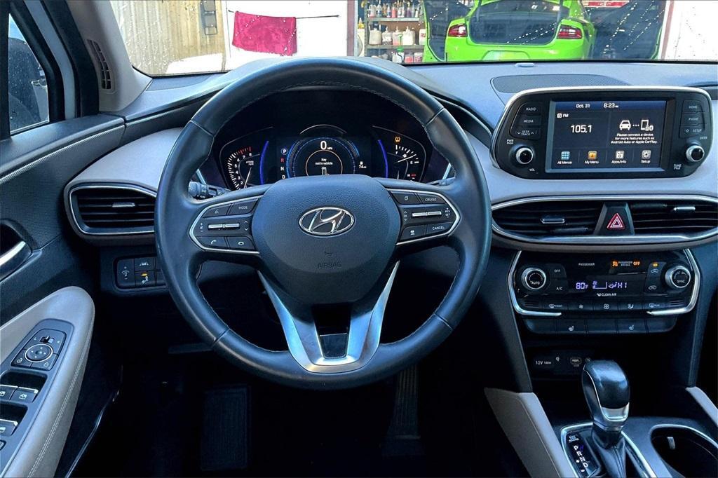 used 2020 Hyundai Santa Fe car, priced at $19,211