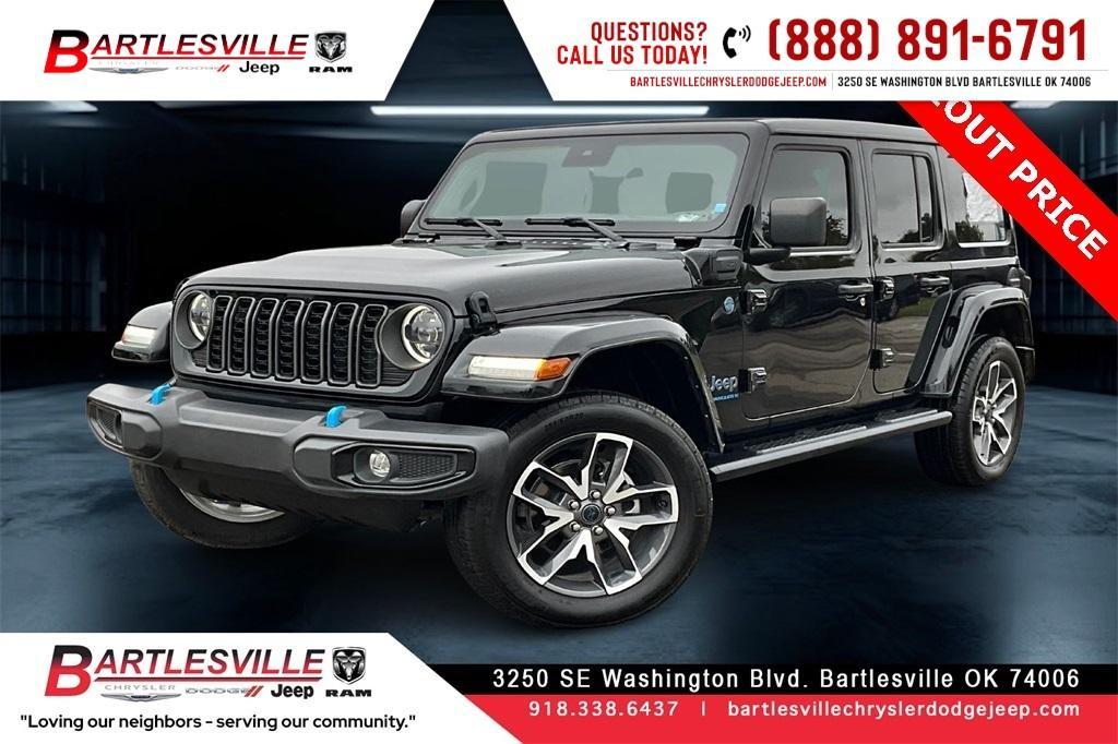 new 2024 Jeep Wrangler 4xe car, priced at $64,530