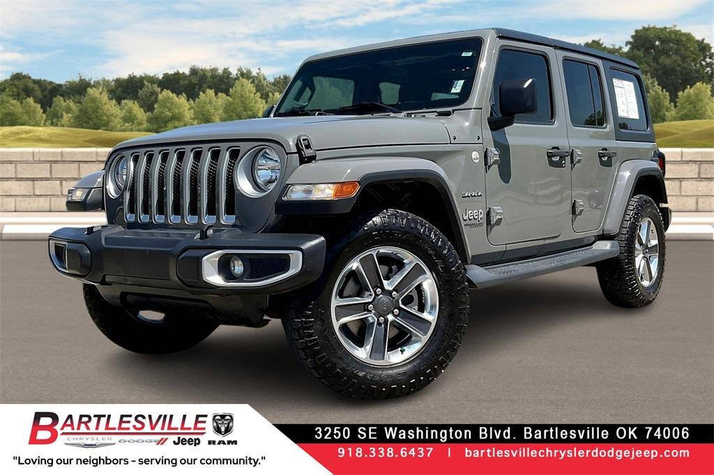 used 2019 Jeep Wrangler Unlimited car, priced at $28,733
