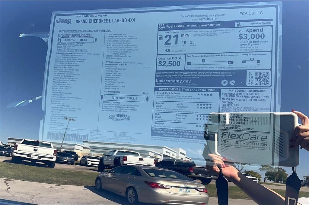 new 2025 Jeep Grand Cherokee L car, priced at $35,153