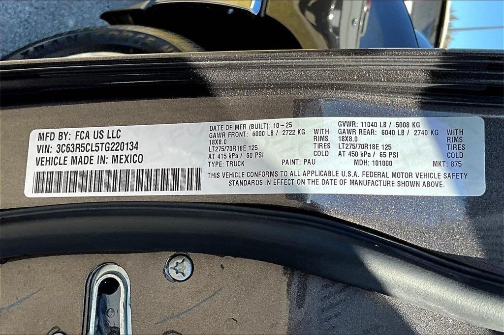 new 2026 Ram 2500 car, priced at $62,435