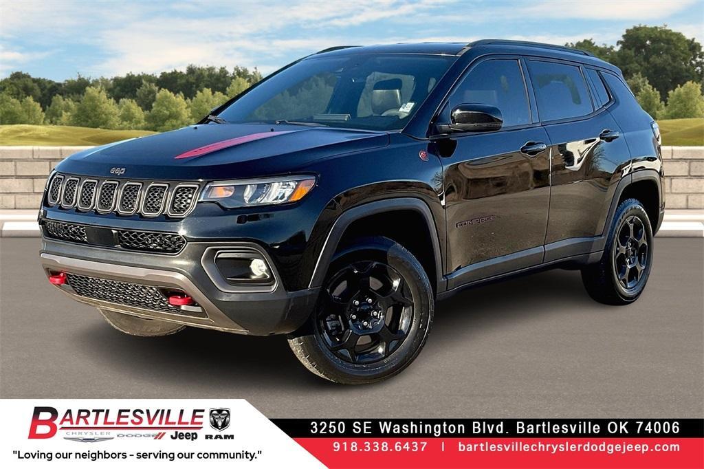 used 2023 Jeep Compass car, priced at $26,411