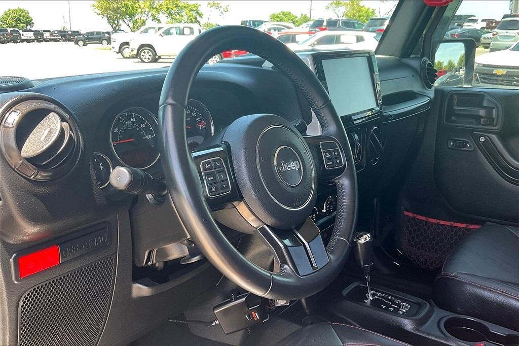 used 2017 Jeep Wrangler Unlimited car, priced at $29,911