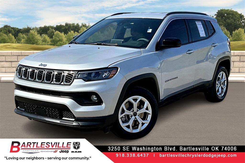used 2025 Jeep Compass car, priced at $25,211