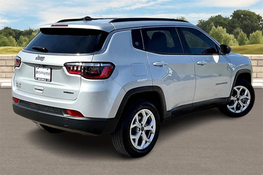 used 2025 Jeep Compass car, priced at $25,211