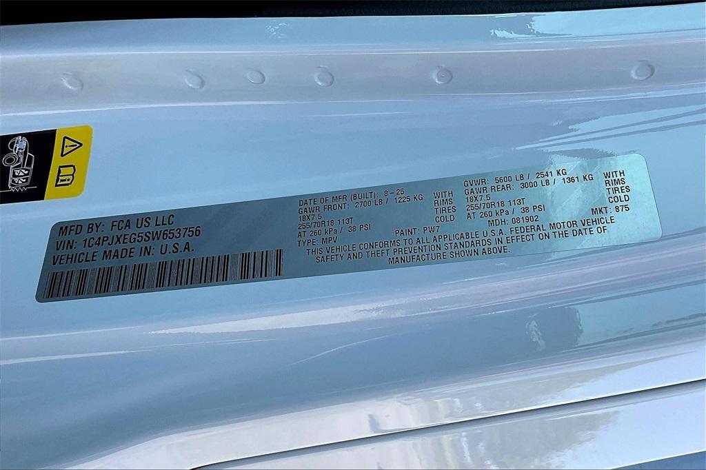 new 2025 Jeep Wrangler car, priced at $49,647