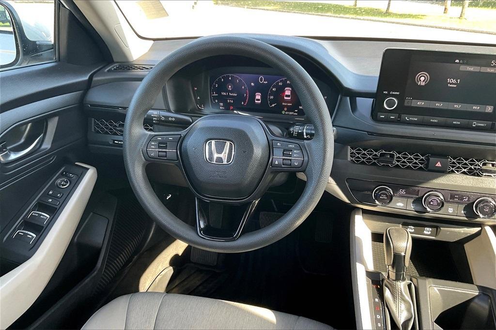 used 2024 Honda Accord car, priced at $27,111
