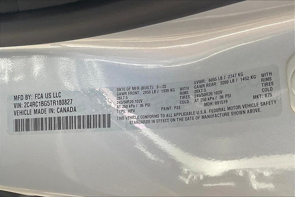 new 2026 Chrysler Pacifica car, priced at $45,304