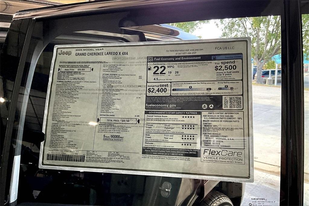 new 2025 Jeep Grand Cherokee car, priced at $39,753