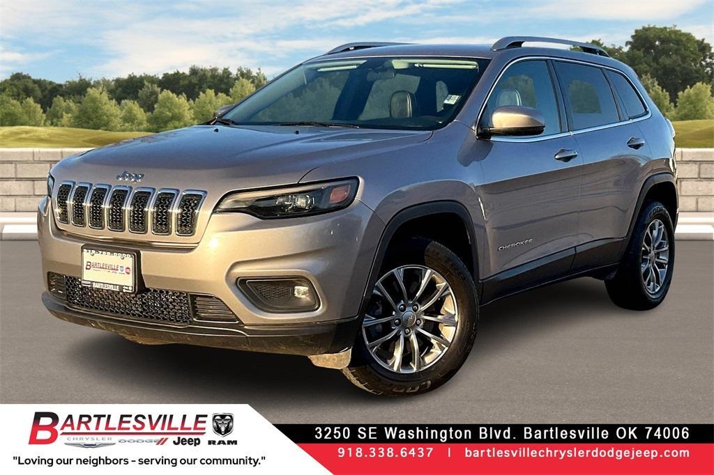 used 2020 Jeep Cherokee car, priced at $18,491