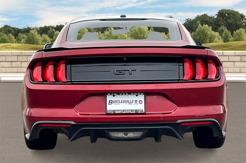 used 2019 Ford Mustang car, priced at $25,211