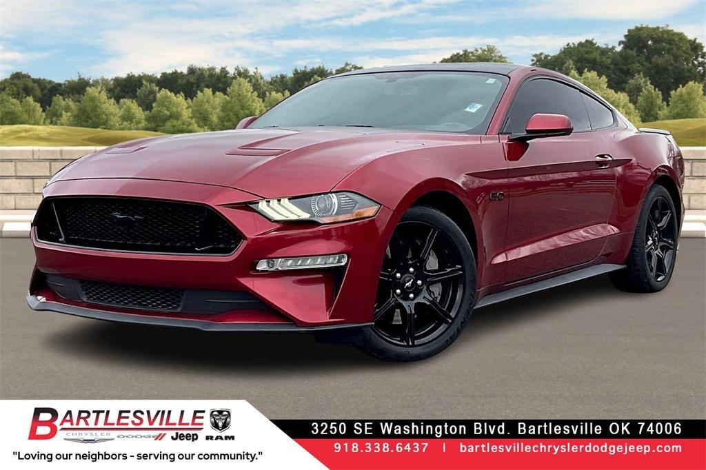 used 2019 Ford Mustang car, priced at $25,211