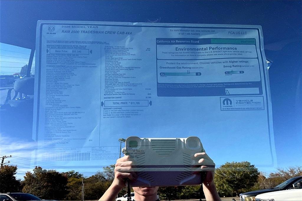 new 2026 Ram 2500 car, priced at $62,435