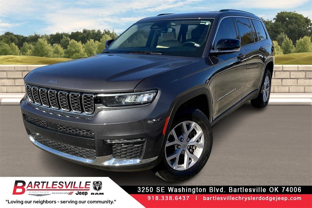 used 2021 Jeep Grand Cherokee L car, priced at $27,000