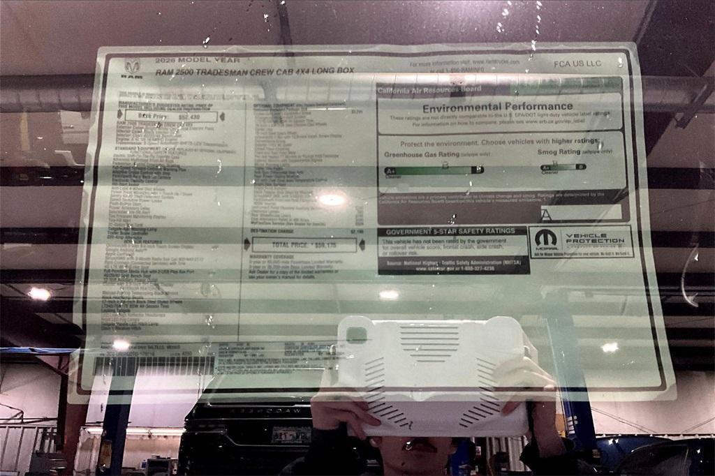 new 2026 Ram 2500 car, priced at $48,630