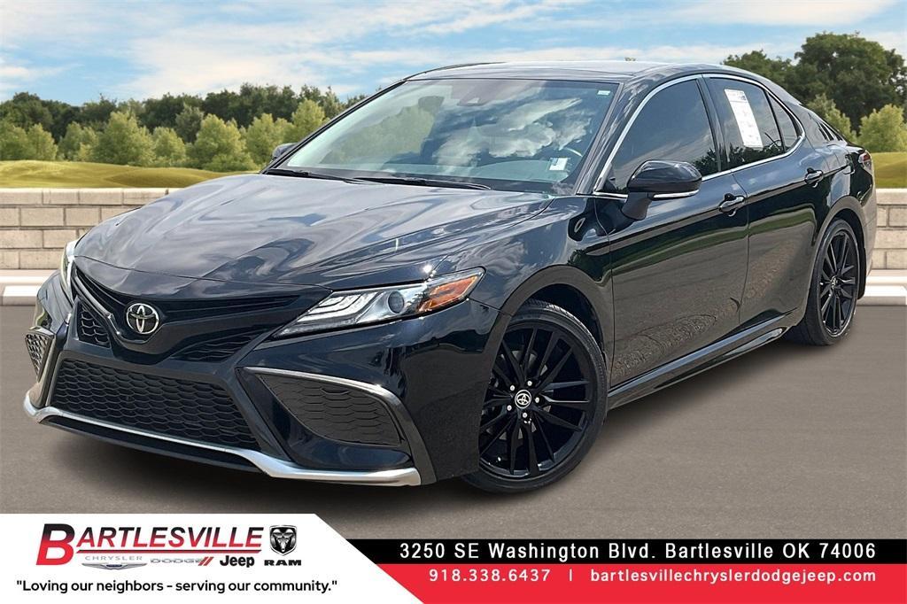 used 2021 Toyota Camry car, priced at $27,511