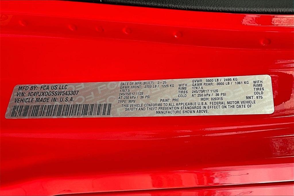 new 2025 Jeep Wrangler car, priced at $47,650