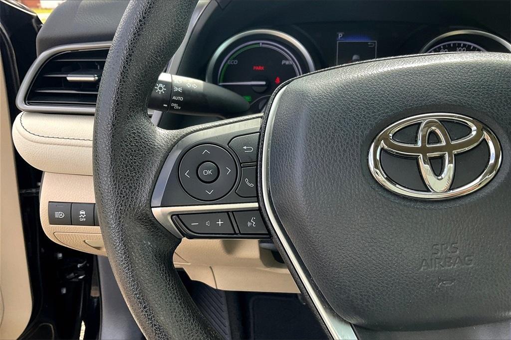 used 2021 Toyota Camry Hybrid car, priced at $24,111