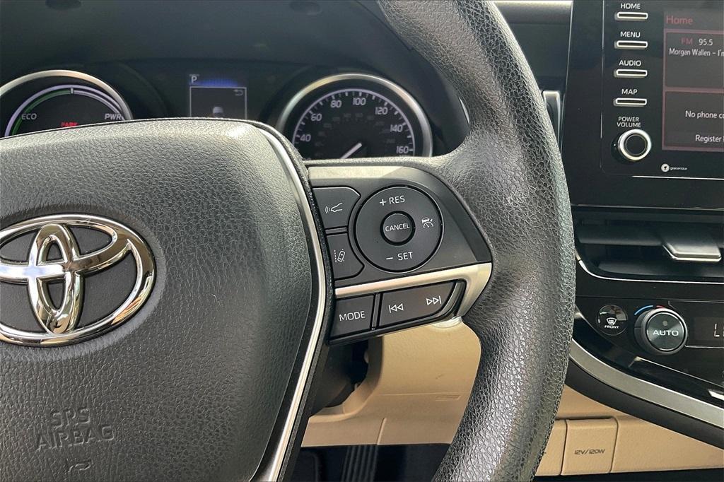 used 2021 Toyota Camry Hybrid car, priced at $24,111