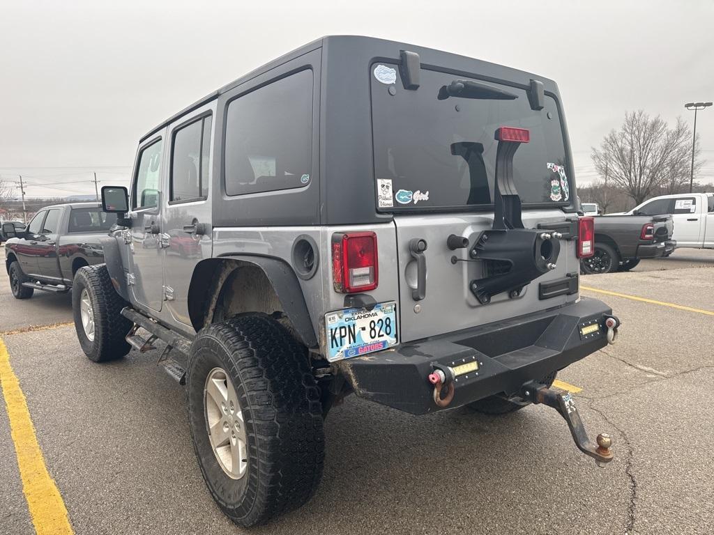 used 2015 Jeep Wrangler Unlimited car, priced at $15,550