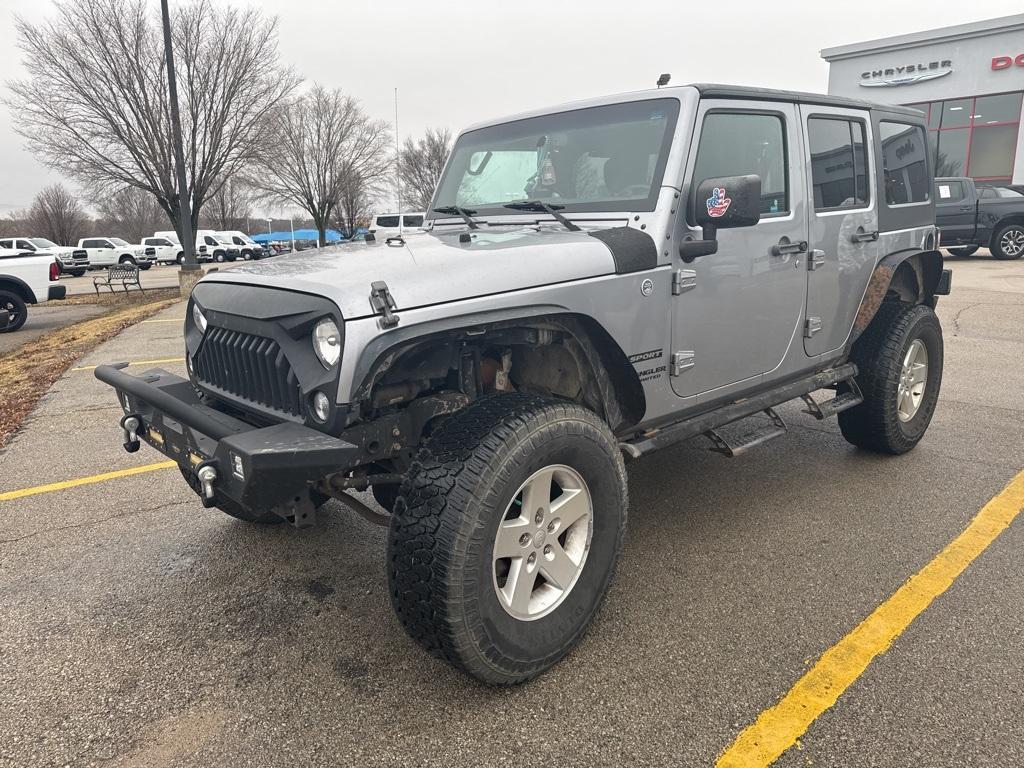 used 2015 Jeep Wrangler Unlimited car, priced at $15,550