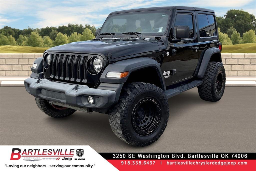 used 2019 Jeep Wrangler car, priced at $16,611