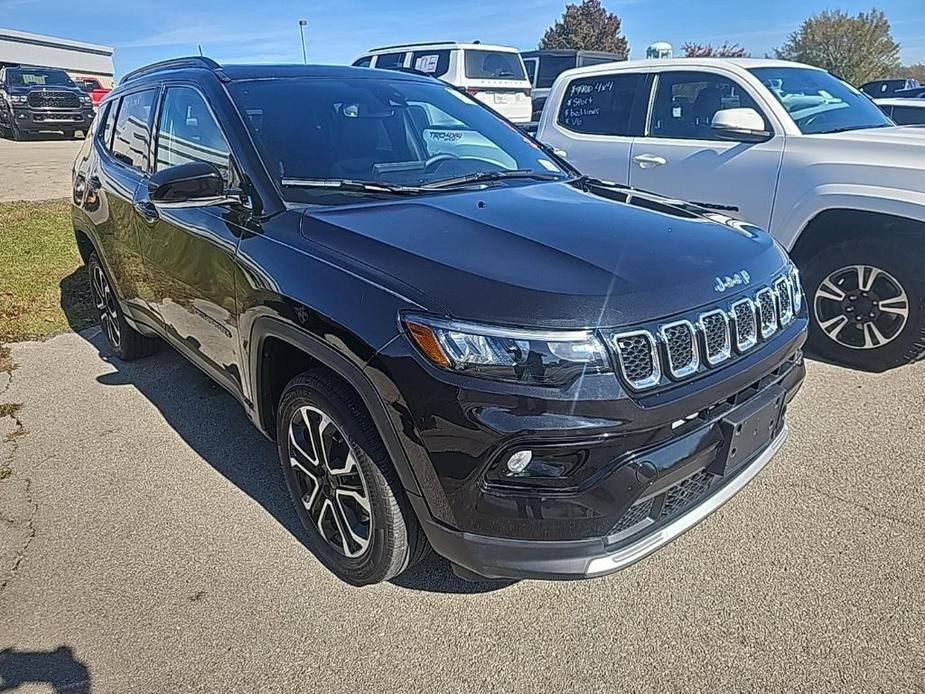 used 2023 Jeep Compass car, priced at $25,500