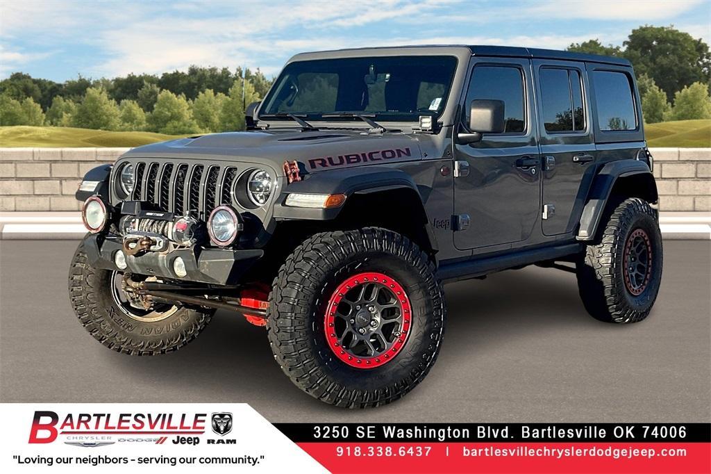 used 2022 Jeep Wrangler Unlimited car, priced at $37,511
