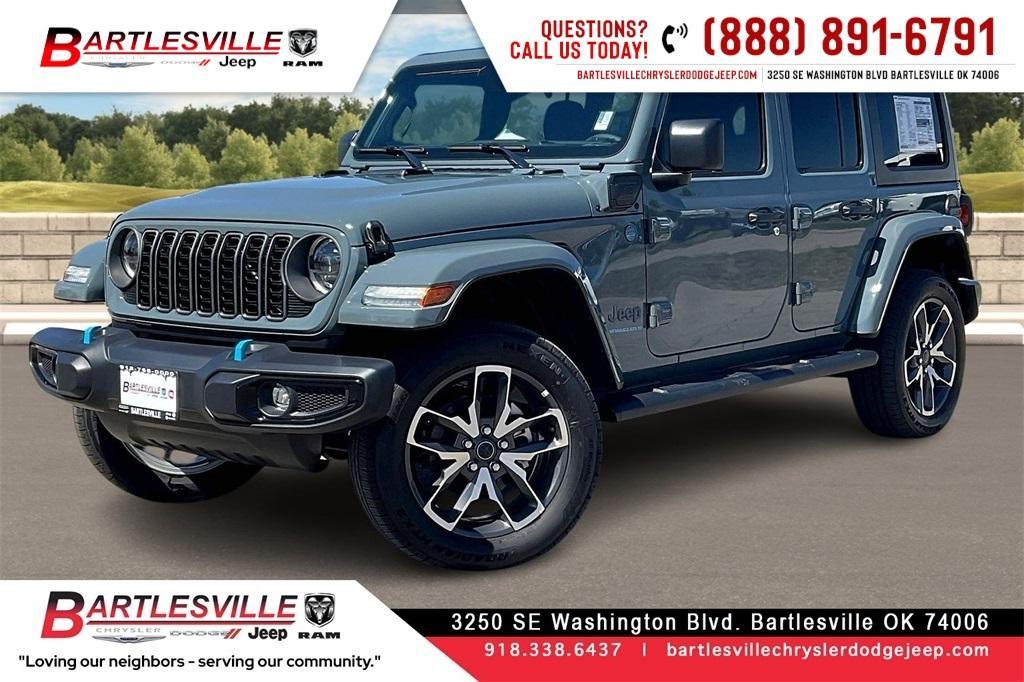 new 2024 Jeep Wrangler 4xe car, priced at $49,081