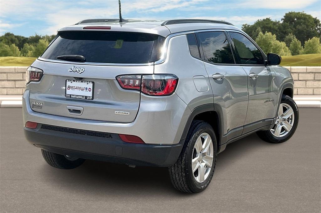 used 2022 Jeep Compass car, priced at $21,911