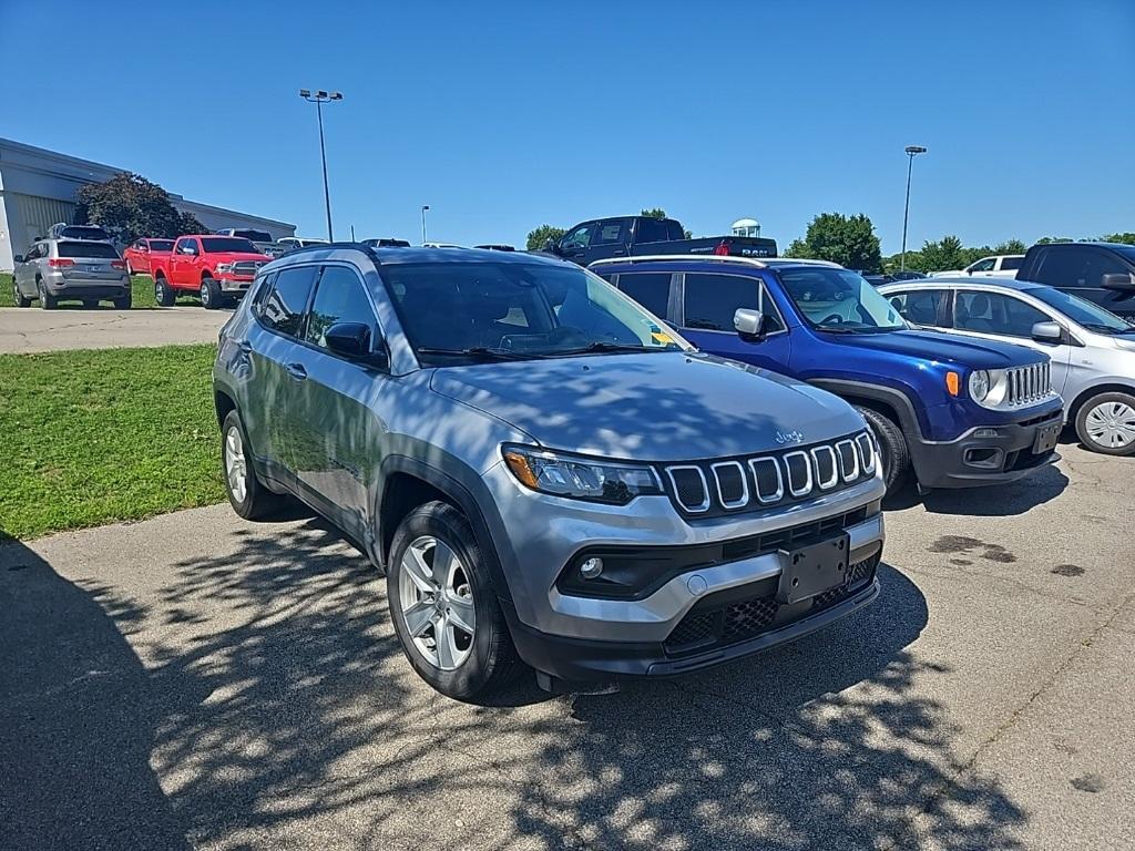 used 2022 Jeep Compass car, priced at $22,511