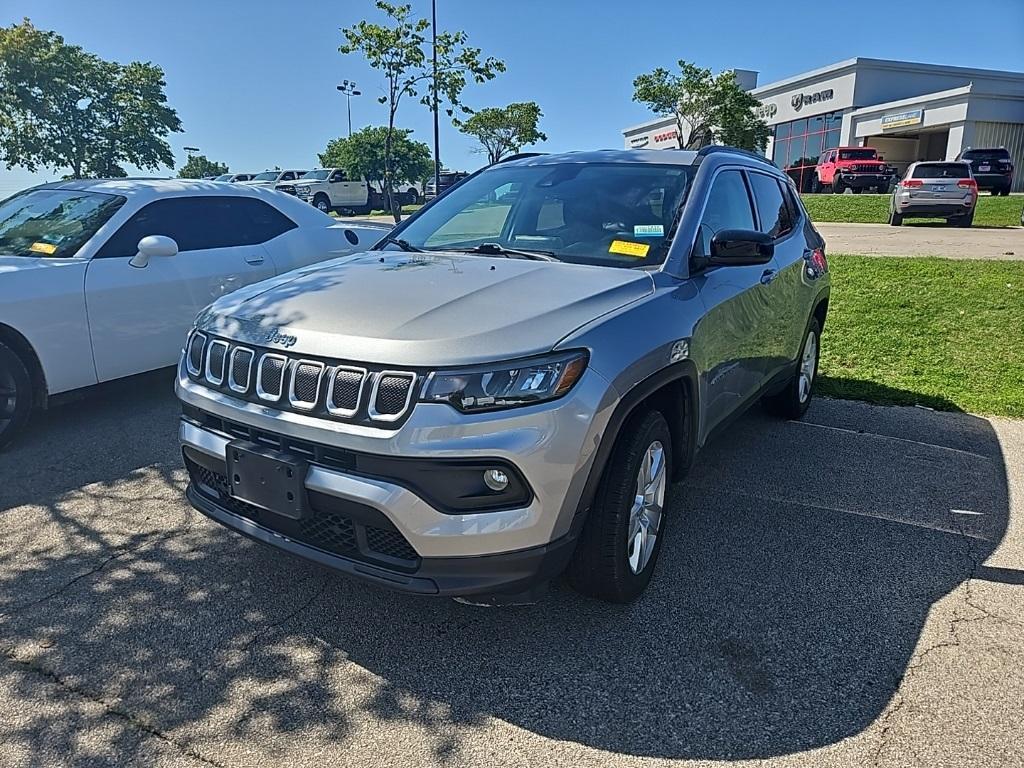 used 2022 Jeep Compass car, priced at $22,511