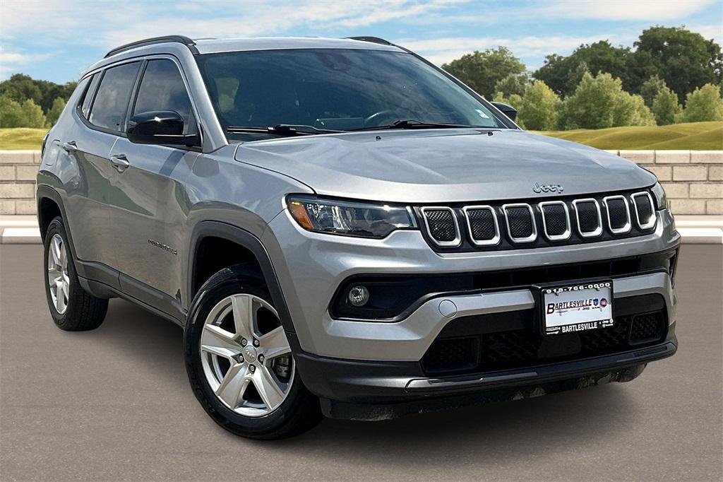used 2022 Jeep Compass car, priced at $21,911