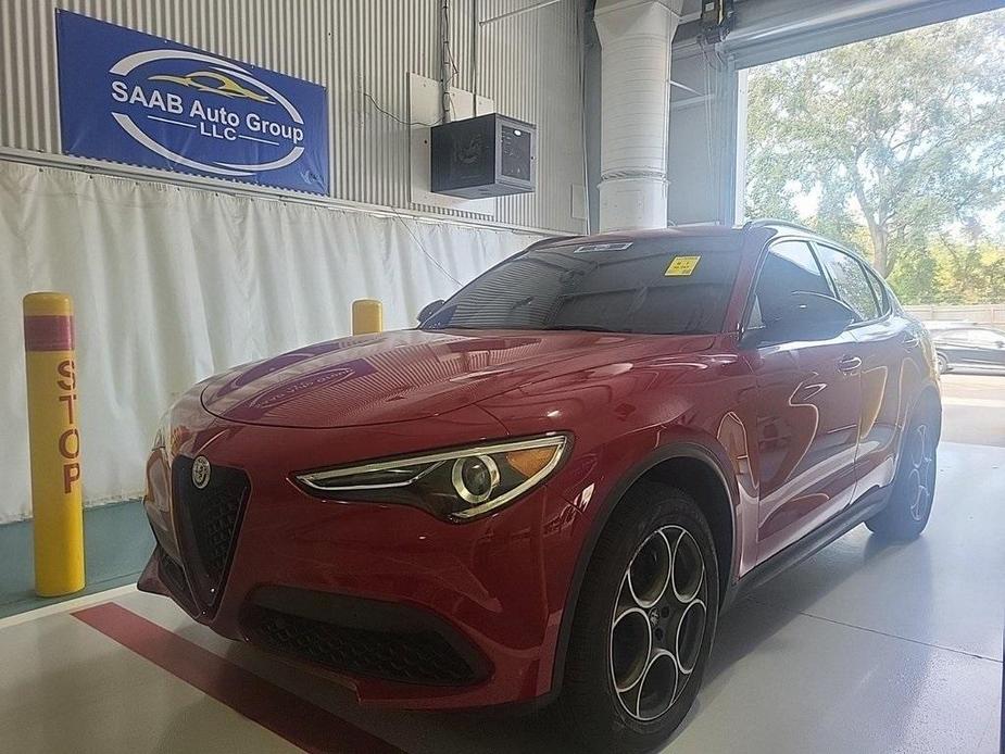 used 2021 Alfa Romeo Stelvio car, priced at $24,711