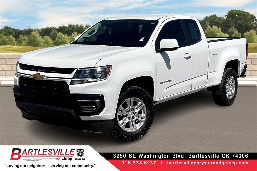used 2021 Chevrolet Colorado car, priced at $16,511
