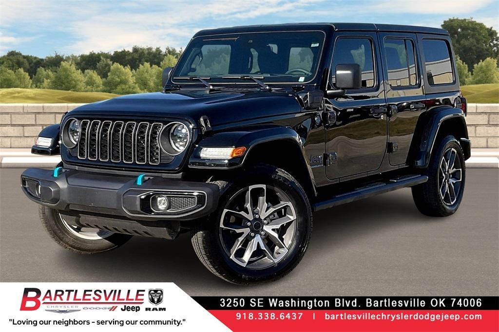 new 2024 Jeep Wrangler 4xe car, priced at $44,672