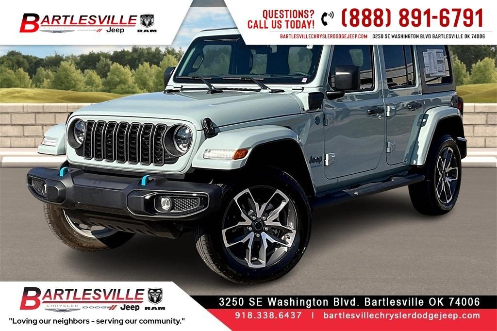 new 2024 Jeep Wrangler 4xe car, priced at $47,366