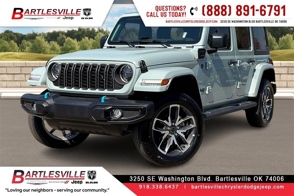 new 2024 Jeep Wrangler 4xe car, priced at $49,680