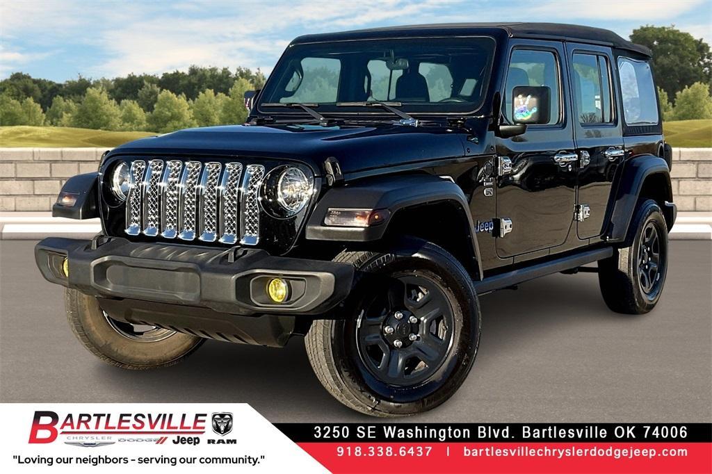 used 2022 Jeep Wrangler Unlimited car, priced at $24,911